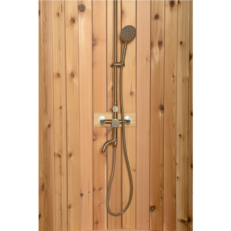 ALEKO 84" H Portable Freestanding Outdoor Shower Wayfair
